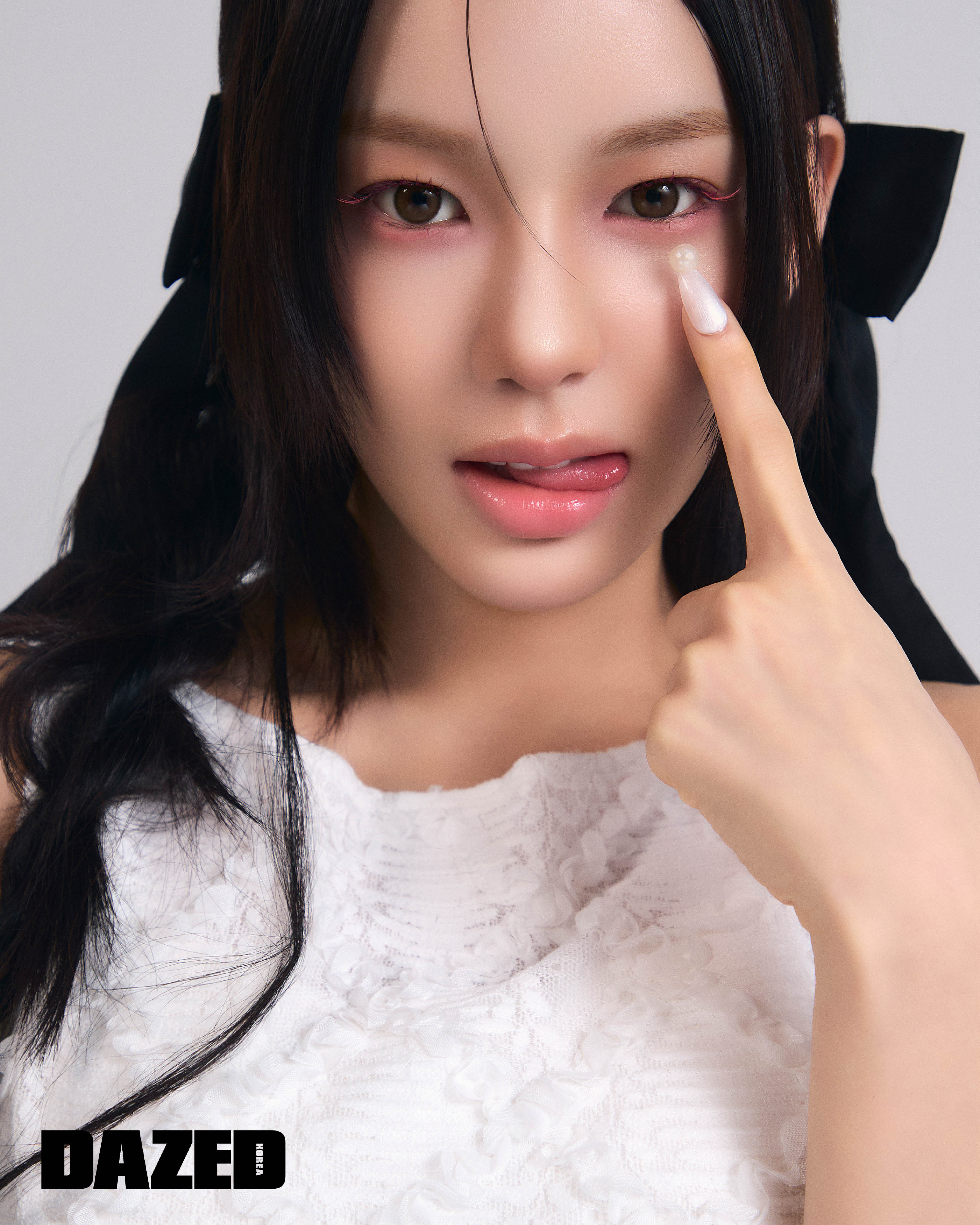 잉크빛헤어 이미지