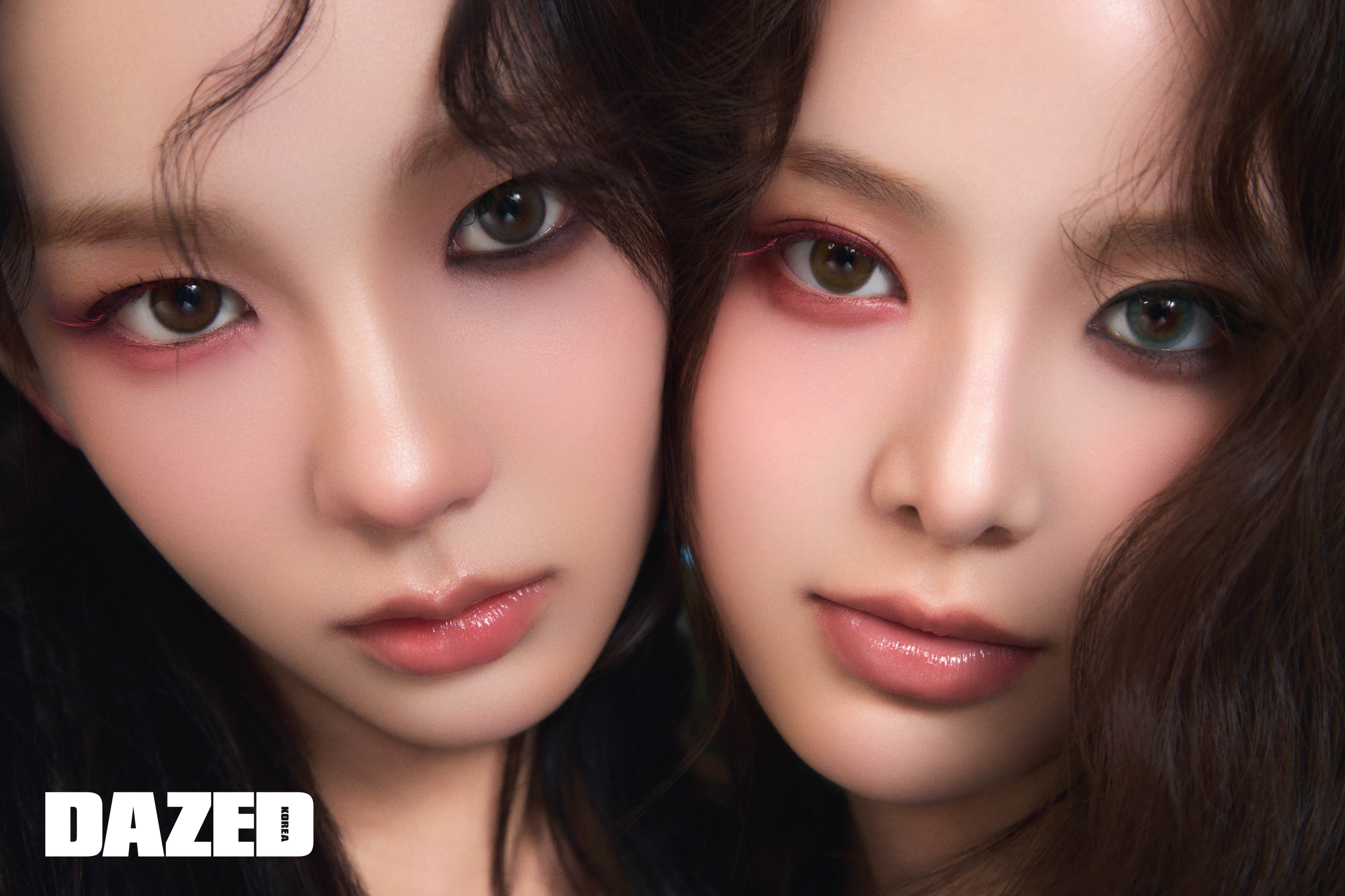 잉크빛헤어 이미지
